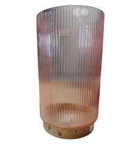 Large pink glass for sale  WELLINGBOROUGH