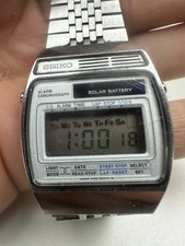 Vintage seiko solar for sale  BOURNE