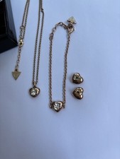 Guess heart necklace for sale  MAIDSTONE