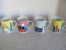 Canecas Studio Nova Around the World- Paris, Londres, Veneza e Nova York -4" - Conjunto de 4 comprar usado  Enviando para Brazil