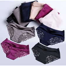 Calcinha feminina de renda transparente seda sexy calcinha calcinha calcinha calcinha calcinha sólida, * comprar usado  Enviando para Brazil