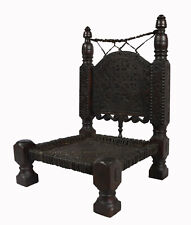 Antique cedar Low Chair Afghanistan Nuristan Antik  Stuhl swat valley Nr:B comprar usado  Enviando para Brazil