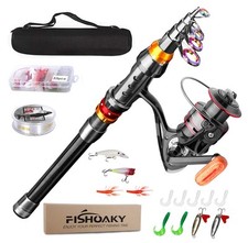 Fishoaky canna pesca usato  Italia