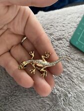 vintage lizard brooch for sale  CANVEY ISLAND