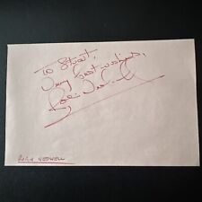 Robin nedwell autograph for sale  CHRISTCHURCH