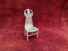 Chaise poupée argent d'occasion  Saint-Jean-de-Boiseau
