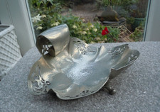 Hammered footed bowl for sale  LEICESTER
