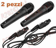 Microfono karaoke 2pz usato  Solofra