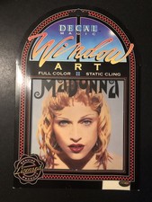 Adesivo de janela raro MADONNA BRINQUEDO MENINO WINTERLAND GIRLIE SHOW TOUR oficial  comprar usado  Enviando para Brazil