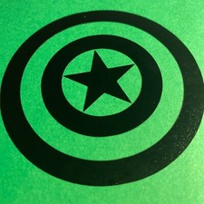 Usado, Adesivo de vinil - Captain America's Shield (Marvel, Avengers) comprar usado  Enviando para Brazil
