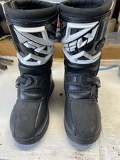 Botas FLY Racing Kids Pee Wee Mini Maverik pretas offroad motocross equitação, usado comprar usado  Enviando para Brazil