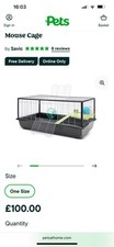 Large hamster cage for sale  PETERLEE