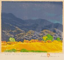 Gustave baumann rain for sale  Ojai