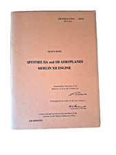 Pilot notes. spitfire for sale  CAMBRIDGE