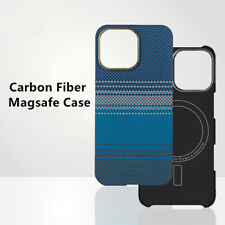 Capa Magsafe de fibra de carbono real para iPhone 16 Pro Max fosca fina nascer da lua comprar usado  Enviando para Brazil