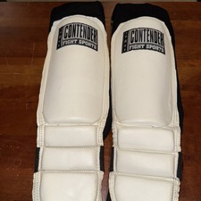 Contender MMA Grappling Shin Guards Kickboxing Muay Thai Training Vermelho Regular comprar usado  Enviando para Brazil