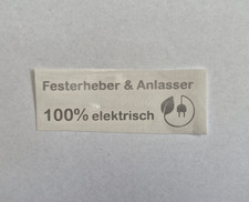Lustige elektroauto aufkleber gebraucht kaufen  Eiselfing