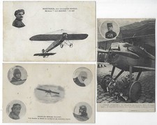 Lot cpa avions d'occasion  Feillens
