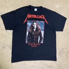 Camiseta Vintage Cliff Burton Memorial Metallica Band Tamanho XL comprar usado  Enviando para Brazil