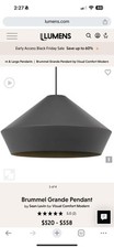 Pendant lights lumens for sale  Williamstown