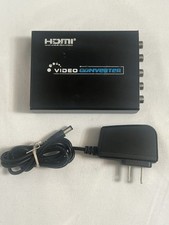 Usado, Entrada HDMI para componente YPbPr adaptador de saída de vídeo conversor para videocassete DVD PS2 Wii comprar usado  Enviando para Brazil