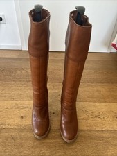 Premium lederstiefel cognac gebraucht kaufen  Rheda-Wiedenbrück