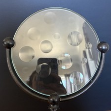 MAGISCOPE VIDRO E ESCULTURA DE METAL AMPLIAÇÃO PESADA 16”, usado comprar usado  Enviando para Brazil