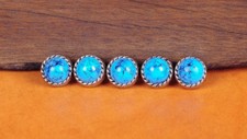 10pcs 10mm turquoise d'occasion  Expédié en Belgium