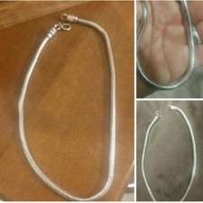 Collana uomo argento usato  Aprilia