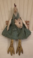 Boneca de galinha suja primitiva e seus ovos sujos comprar usado  Enviando para Brazil