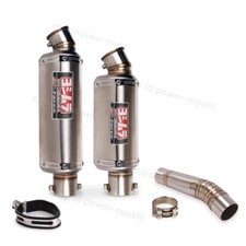 Usado, 51MM para Honda NC700X NC750X pontas de aço inoxidável silenciador tubo de ligação média comprar usado  Enviando para Brazil
