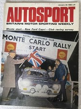 Autosport magazine january for sale  FAREHAM