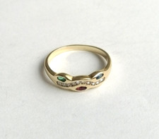 Ring diamanten saphir gebraucht kaufen  Deutschland