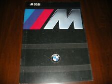 Bmw rara brochure usato  Cremella