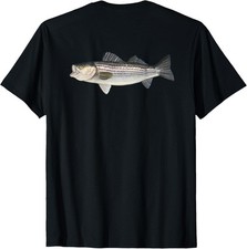 Striped bass shirt for sale  USA