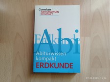 Abi erdkunde abiturwissen gebraucht kaufen  Ilmenau, Martinroda