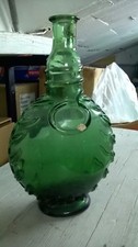 Bottiglia vetro verde usato  Sanluri
