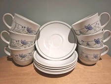 Staffordshire tableware blue for sale  KEIGHLEY
