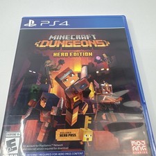 Minecraft Dungeons: Hero Edition (Sony PlayStation 4, 2020) PS4 comprar usado  Enviando para Brazil