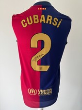 Usado, Camisa PAU CUBARSI ASSINADA - FC Barcelona - PROVA/COA - Espanha comprar usado  Enviando para Brazil