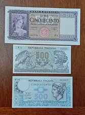Banconote 500 lire usato  Lucca