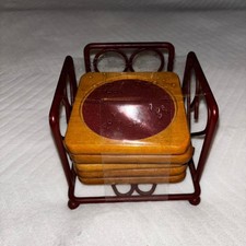 Wooden coaster set for sale  Forney