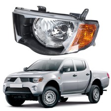 Farol dianteiro esquerdo passageiro N/S para Mitsubishi Triton L200 MN ML 2006-2009 comprar usado  Enviando para Brazil