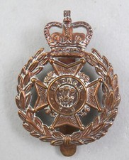 Military brass cap for sale  LONDON
