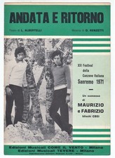 Spartito maurizio fabrizio usato  Settimo Torinese