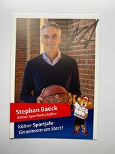 Autografo stephan baeck usato  Guidonia Montecelio