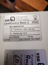 Ksb levelcontrol basic gebraucht kaufen  Ebstorf