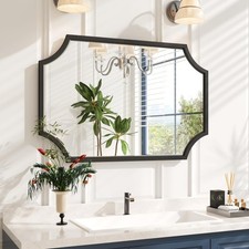Scalloped black bathroom for sale  Brentwood