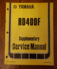 Yamaha rd400f supplementary for sale  Brookline