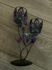 Black metal purple for sale  REDDITCH